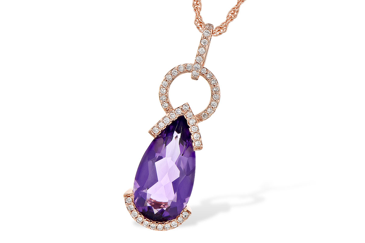 E236-25364: NECK 2.44 AMETHYST 2.58 TGW
