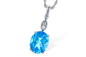 E236-26355: NECK 2.84 BLUE TOPAZ 2.87 TGW (10x8MM BT)