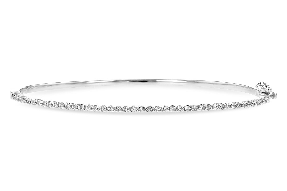 E236-27255: BANGLE BRACELET .50 TW
