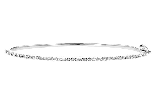 E236-27255: BANGLE BRACELET .50 TW