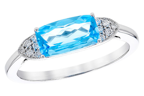 E319-82636: LDS RG 1.44 BLUE TOPAZ 1.52 TGW