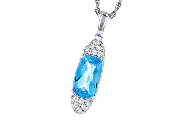 E319-82664: NECK 2.02 BLUE TOPAZ 2.12 TGW