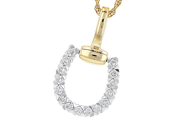 E319-82691: NECKLACE .32 TW