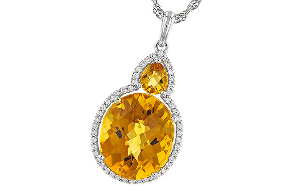 E319-87218: NECK 5.70 TW CITRINE 5.85 TGW (13x11 OVAL)