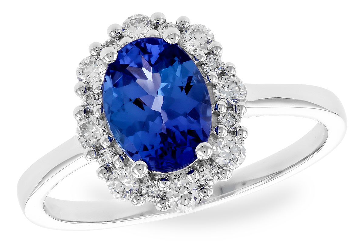 E319-87255: LDS RG 1.02 TANZANITE 1.30 TGW (8x6 OVAL)