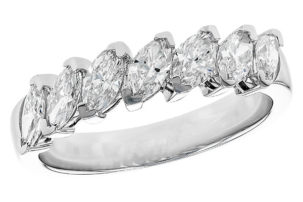 E320-73591: LDS DIA WED RG 1.00 TW (7 MARQUISE)