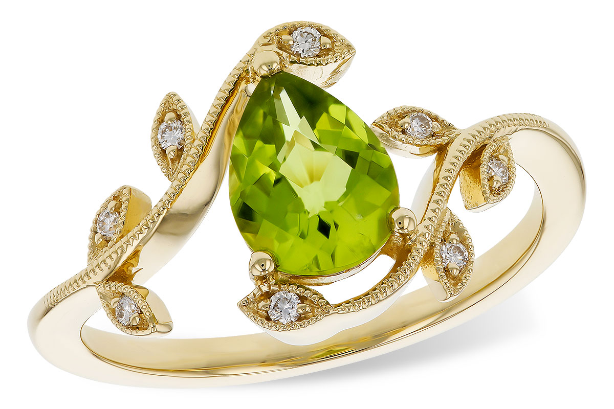 E320-75427: LDS RG 1.16 PERIDOT 1.22 TGW (8x6MM PER)