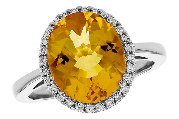 E320-76327: LDS RG 3.85 CITRINE 4.05 TGW (12x10MM OV)