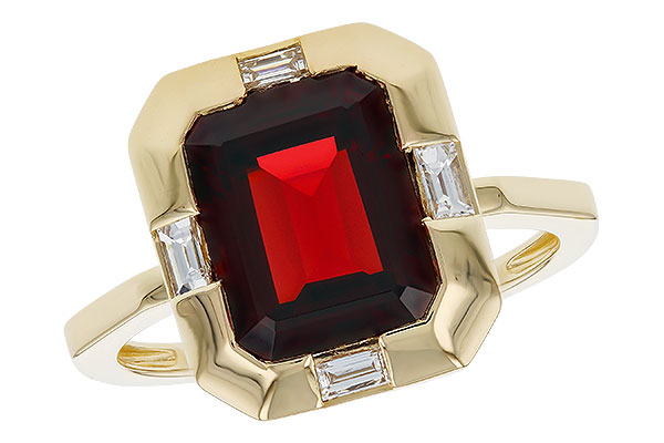 E320-77236: LDS RG 3.65 GARNET 3.82 TGW (10x8MM GAR)