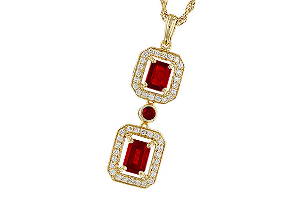 E320-77264: NECK 1.22 TW RUBY 1.43 TGW