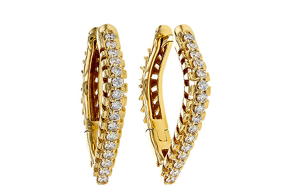 E320-80864: EARRINGS .50 TW