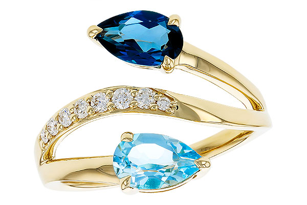 E321-64482: LDS RG 3.56 TW BLUE TOPAZ 3.70 TGW (8x5MM BT)