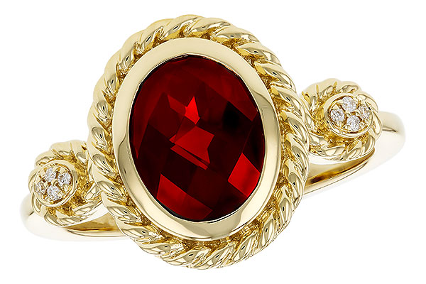 E321-64491: LDS RG 2.10 GARNET 2.12 TGW (9x7MM GAR)