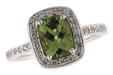 F229-83618: LDS DIA RG 1.45 PERIDOT 1.71 TGW