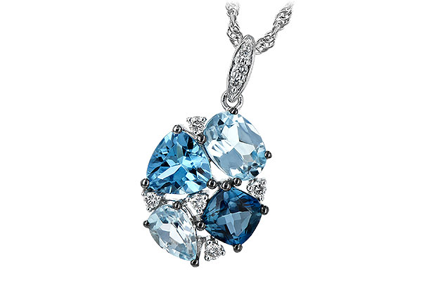 F235-29000: NECK 2.60 BLUE TOPAZ 2.70 TGW