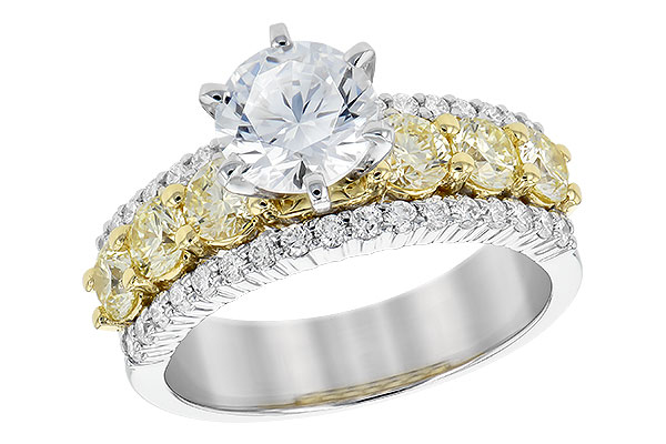 F235-31773: LDS SEMI DIA RG 1.06 YELL DIA 1.50 TW