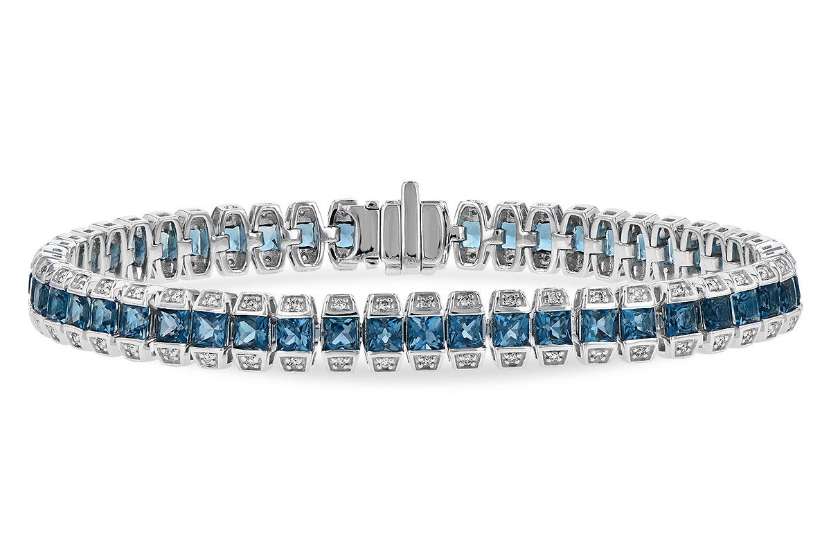 F236-19082: BRACELET 8.58 LONDON BLUE TOPAZ 9.03 TGW