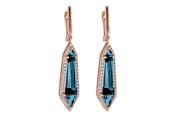 F236-21736: EARR 5.25 LONDON BLUE TOPAZ 5.67 TGW
