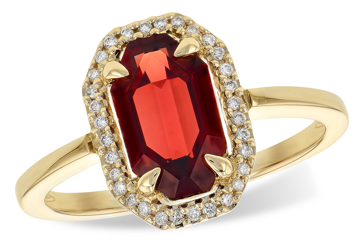 F236-24518: LDS RG 1.66 GARNET 1.75 TGW