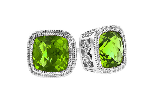 F318-92636: EARR 1.90 TW PERIDOT