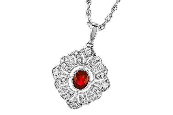 F318-93627: NECK .45 RUBY .70 TGW (5x4MM RUBY)