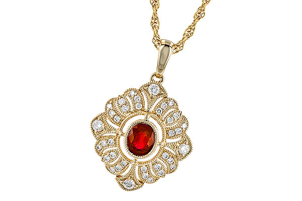 F318-93627: NECK .45 RUBY .70 TGW (5x4MM RUBY)