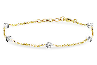 F318-99009: BRACELET .25 TW (7.25")