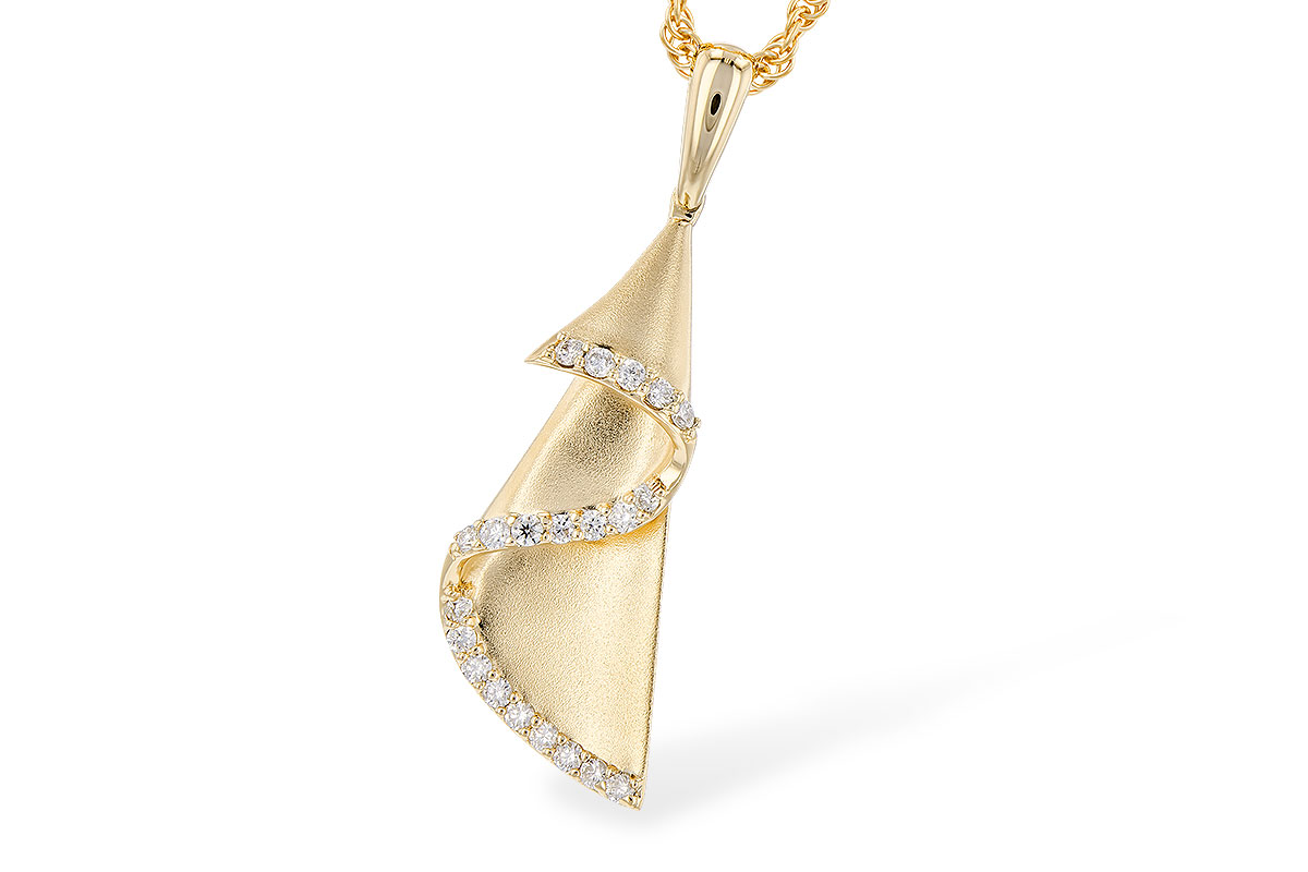 F319-82691: NECKLACE .10 TW