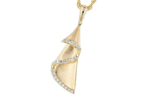 F319-82691: NECKLACE .10 TW