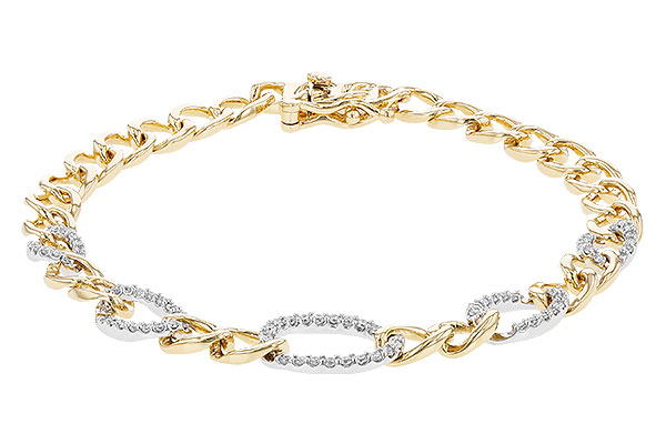 F319-83609: BRACELET .52 TW