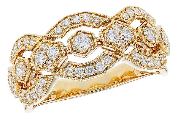 F319-84536: LDS DIA WED RG .50 TW