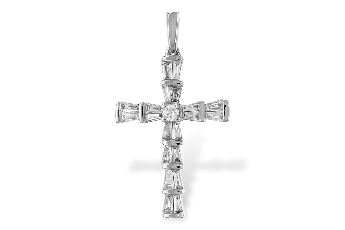 F319-88109: PENDANT .23 TW BAG .26 TW