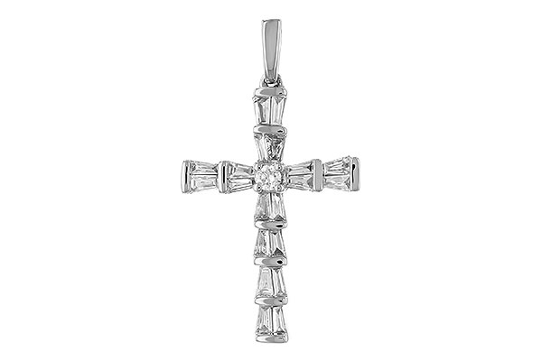 F319-88109: PENDANT .23 TW BAG .26 TW