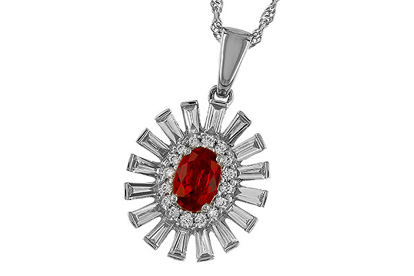F319-89936: NECK .58 RUBY TW 1.10 TGW (6x4MM RUBY)
