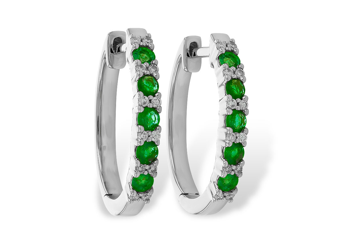 F319-89964: EARR .40 EMERALD .50 TGW