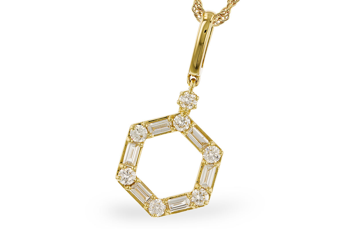 F320-73627: NECKLACE .14 BAG .35 TW