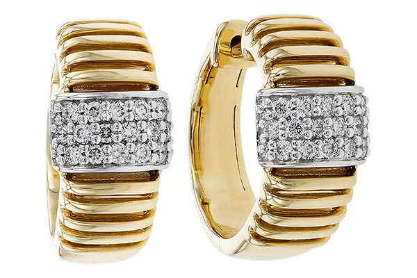 F320-74500: EARRINGS .23 TW
