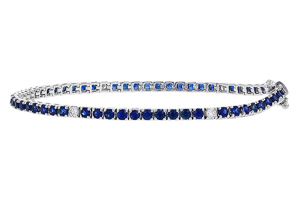 F320-74518: BRACELET 3.27 TW SAPP 3.52 TGW (7")