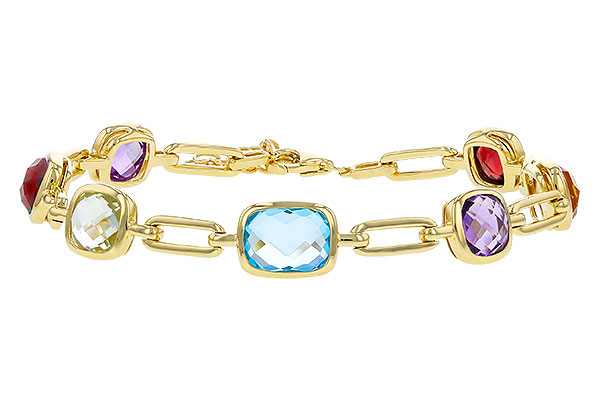F320-77227: BRACELET 8.87 TW SEMI-PREC (GT,CIT,AMY,G.AMY,BT)