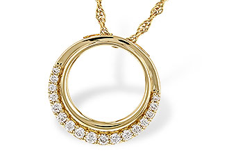 F320-79018: NECKLACE .20 TW