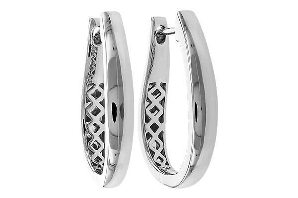 F320-79073: GOLD EARRINGS (22MM)