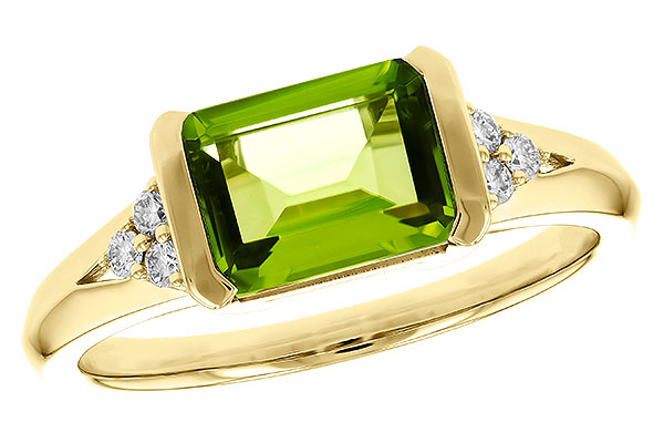 F320-79936: LDS RG 1.52 PERIDOT 1.61 TGW (8X6MM PER)