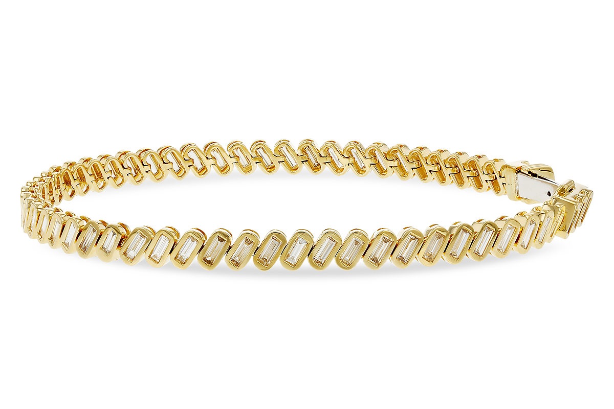 F320-79964: BRACELET 2.05 TW BAGUETTE (7")