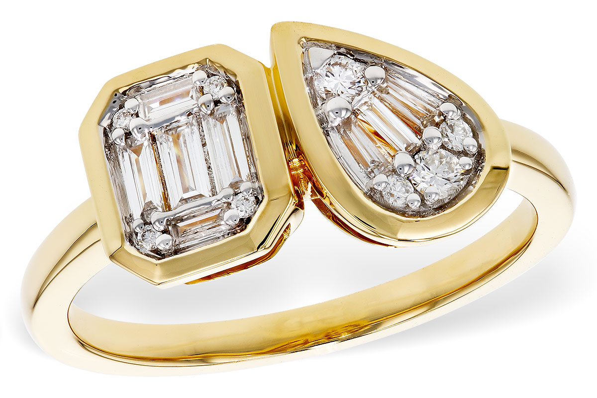F320-80882: LDS DIA RG .17 TW BAGUETTE .25 TW