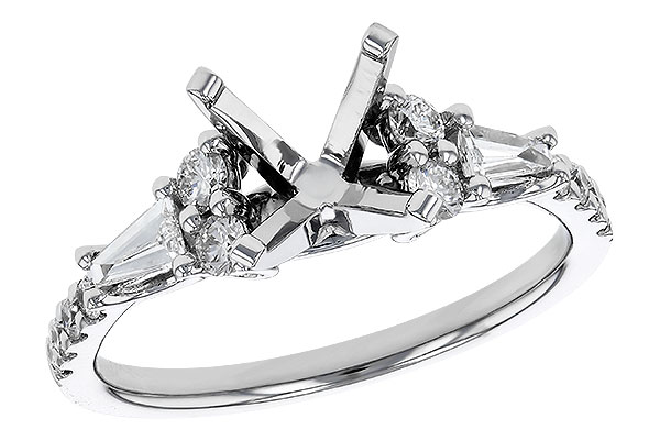 F320-81800: LDS SEMI DIA RG .12 TW BAG .42 TGW