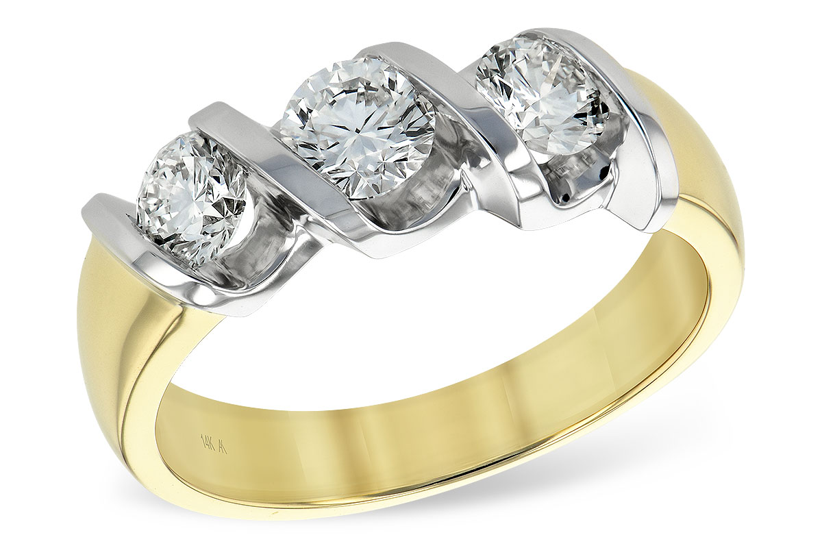 G138-98091: LDS WED RG .40 BR 1.00 TW