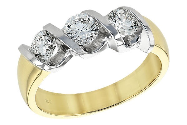 G138-98091: LDS WED RG .40 BR 1.00 TW