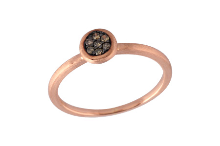 G231-64491: LDS DIA RG .08 BROWN DIA TW