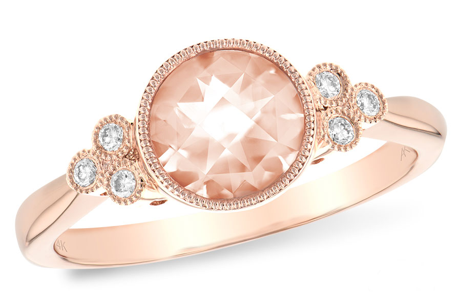 G234-40845: LDS RG 1.00 MORGANITE 1.07 TGW