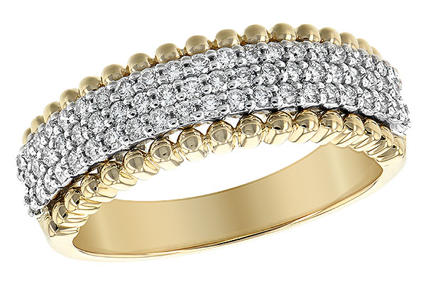 G234-44454: LDS DIA WED RG .50 TW